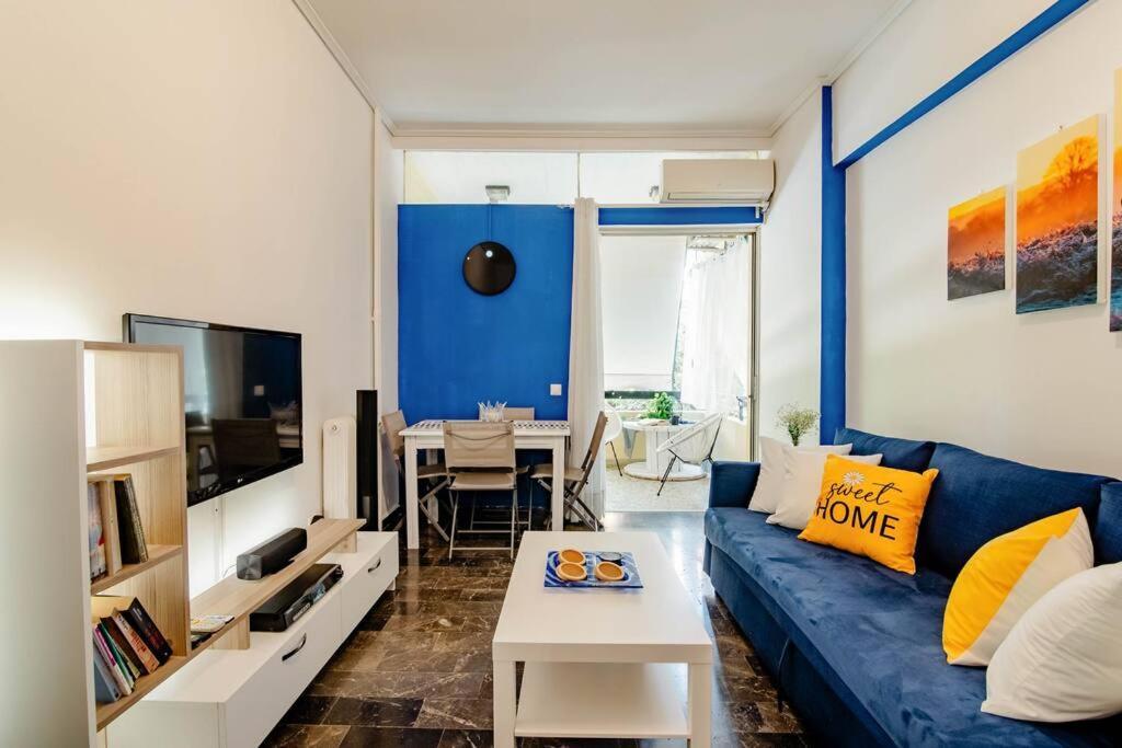 Athens Paradise Apartament 50 Sqm Near To Metro #2 Eksteriør bilde